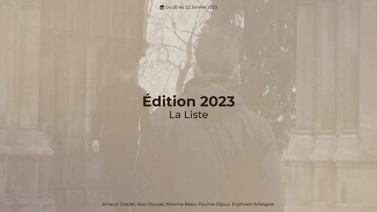 La Liste - Concours 48h